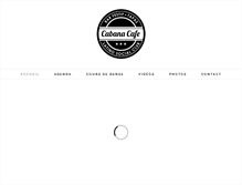 Tablet Screenshot of cabana-cafe.com